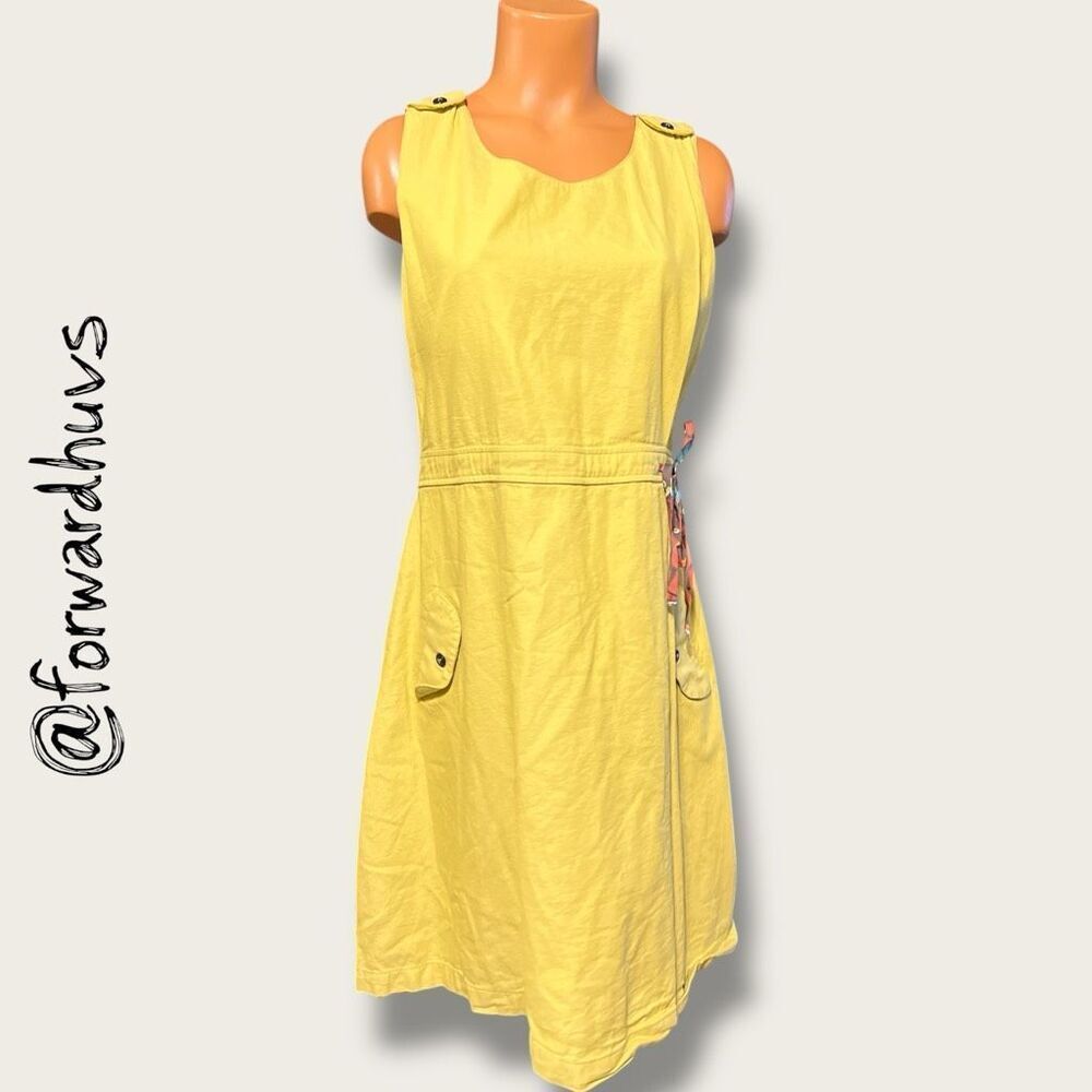 Matilda Jane “You & Me” Yellow Dress – Size M - Picture 4 of 13